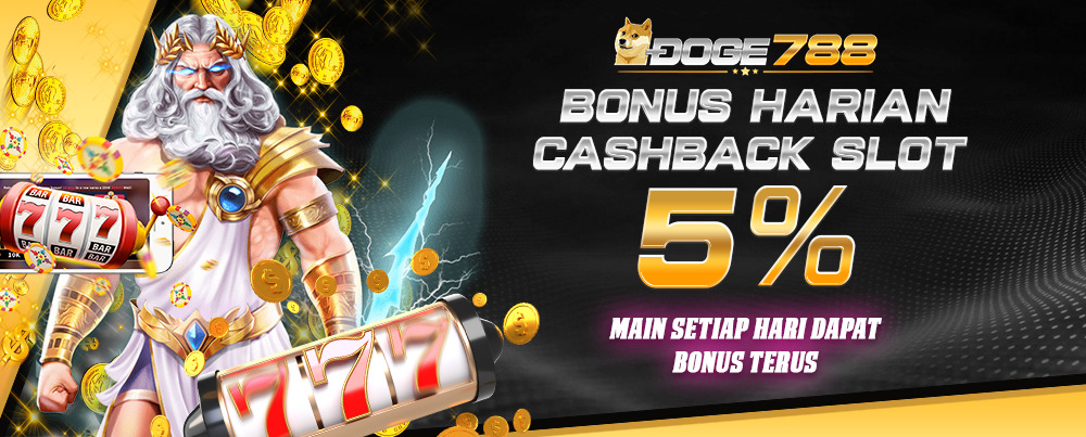 CASHBACK SETIAP HARIAN SLOT 5%